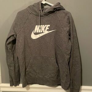 M grey Nike hoodie